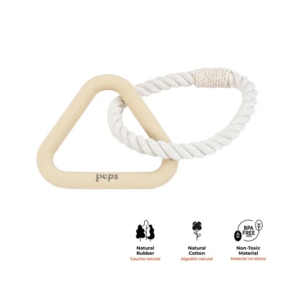 PEPS TRIANGULO GOMA DE JUGUETE TALLA S TAN