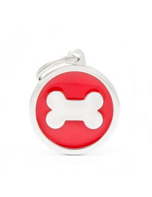 RED BIG CIRCLE BONE