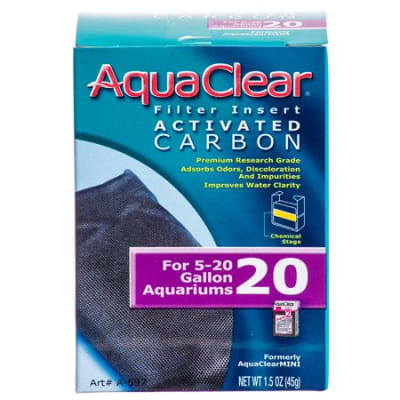 REPUESTO DE CARBON ACTIVADO AQ 20/MINI