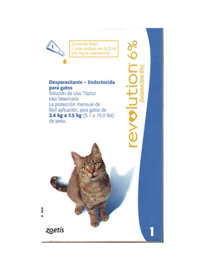 REVOLUTION 6% GATO 2.6 - 7.5 KG