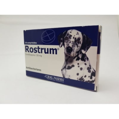ROSTRUM 150 MG X 10 COMP
