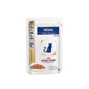 ROYAL CANIN RENAL CHICKEN CAT POUCH 0,085KG1