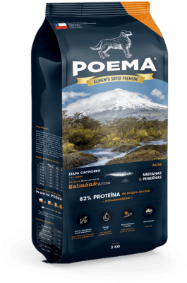 POEMA CACHORRO SALMÓN 3KG