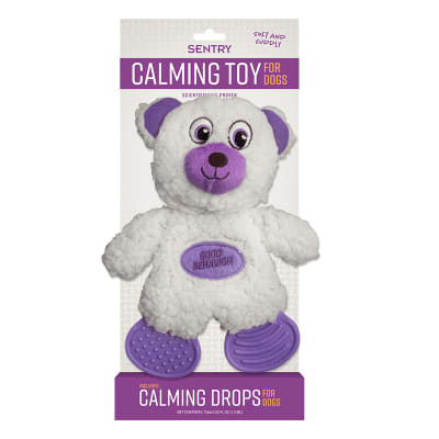SENTRY BEDTIME BEAR PLUSH DOG TOY