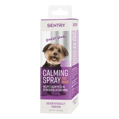 SENTRY CALMING SPRAY DOG1