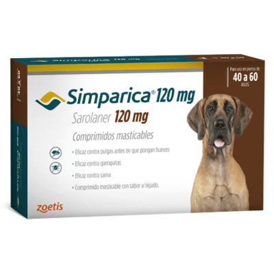 SIMPARICA 120MG 40 A 60KG 3 COMP