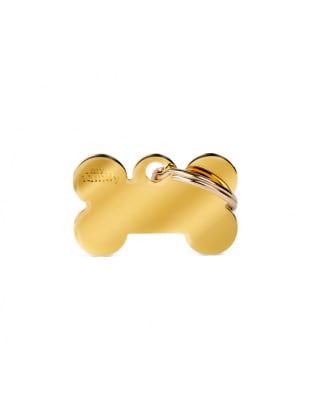 SMALL BONE GOLDEN BRASS