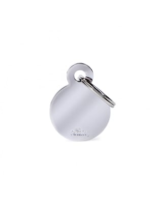 SMALL ROUND CHROMED BRASS