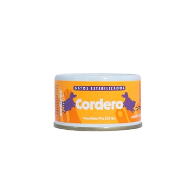 SUNISELECTO LATA GATO ESTERILIZADO, RECETA CORDERO 156GR1