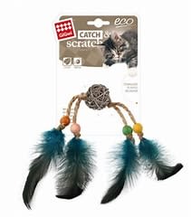 CATCH SCRATCH RATTAN/PLUMAS AZUL