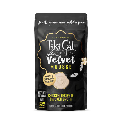 TIKI CAT AFTER DARK VELVET MOUSSE CHICKEN, 80 GR