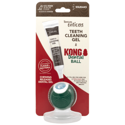 ENTICERS BRISKET KIT CON PELOTA KONG DENTAL MEDIUM