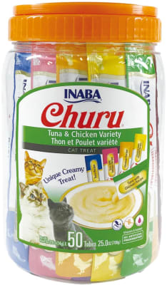 IB CHURU TUNA WITH CHICKEN VARIETIES 50 TUBES, 700 GR