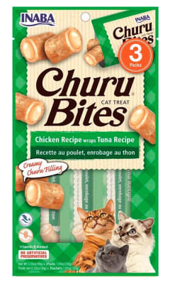 IB CHURU BITES CHICKEN RECIPE WRAPS TUNA RECIPE, 30 GR