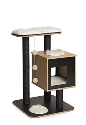 VESPER CAT FURNITURE V BASE BLACK