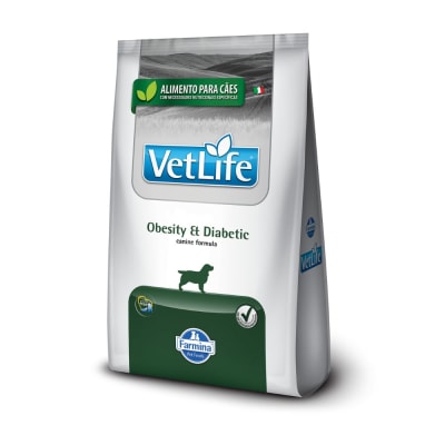 VET LIFE CANINE OBESITY DIABETIC 10,1KG