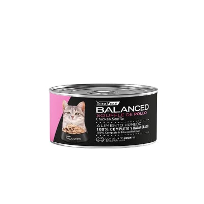 BALANCED GATO LATA CACHORRO POLLO 85GR