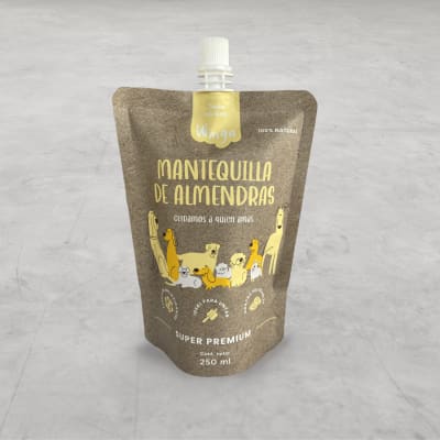 WINGA MANTEQUILLA DE ALMENDRA 250ML
