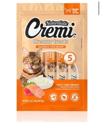 NT CREMI SALMON & TUNA RECIPE, 5 SACHET