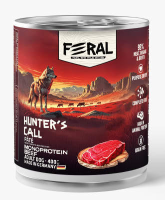 FERAL ALIMENTO HUMEDO PERRO ADULTO MONOPROTEINA CARNE VACUNO 400G