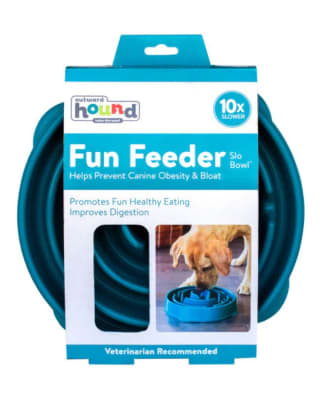 OUTWARD HOUND COMEDERO LENTO M TURQUESA