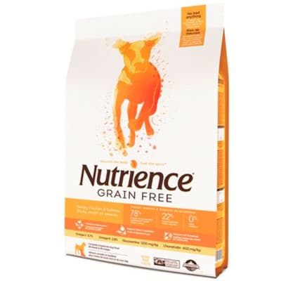NUTRIENCE GRAIN FREE PAVO/POLLO/ARENQUE 2.5KG FECHA CORTA1