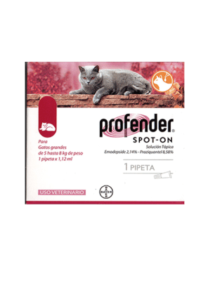 PROFENDER SPOT ON 5 A 8 KG FECHA CORTA1