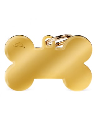 XL BONE GOLDEN BRASS
