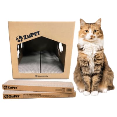 ZUPET RASCADOR CAT HOME 2 EN 1 32x42x30 CM1