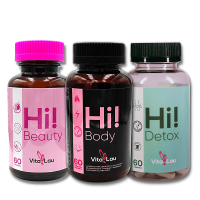 Tripack Hi Body! + Hi Detox! + Hi Beauty! Vitalau Tripack Hi Body! + Hi Detox! + Hi Beauty! Vitalau