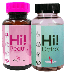 Pack Mix Hi Detox! + Hi Beauty! VitaLau
