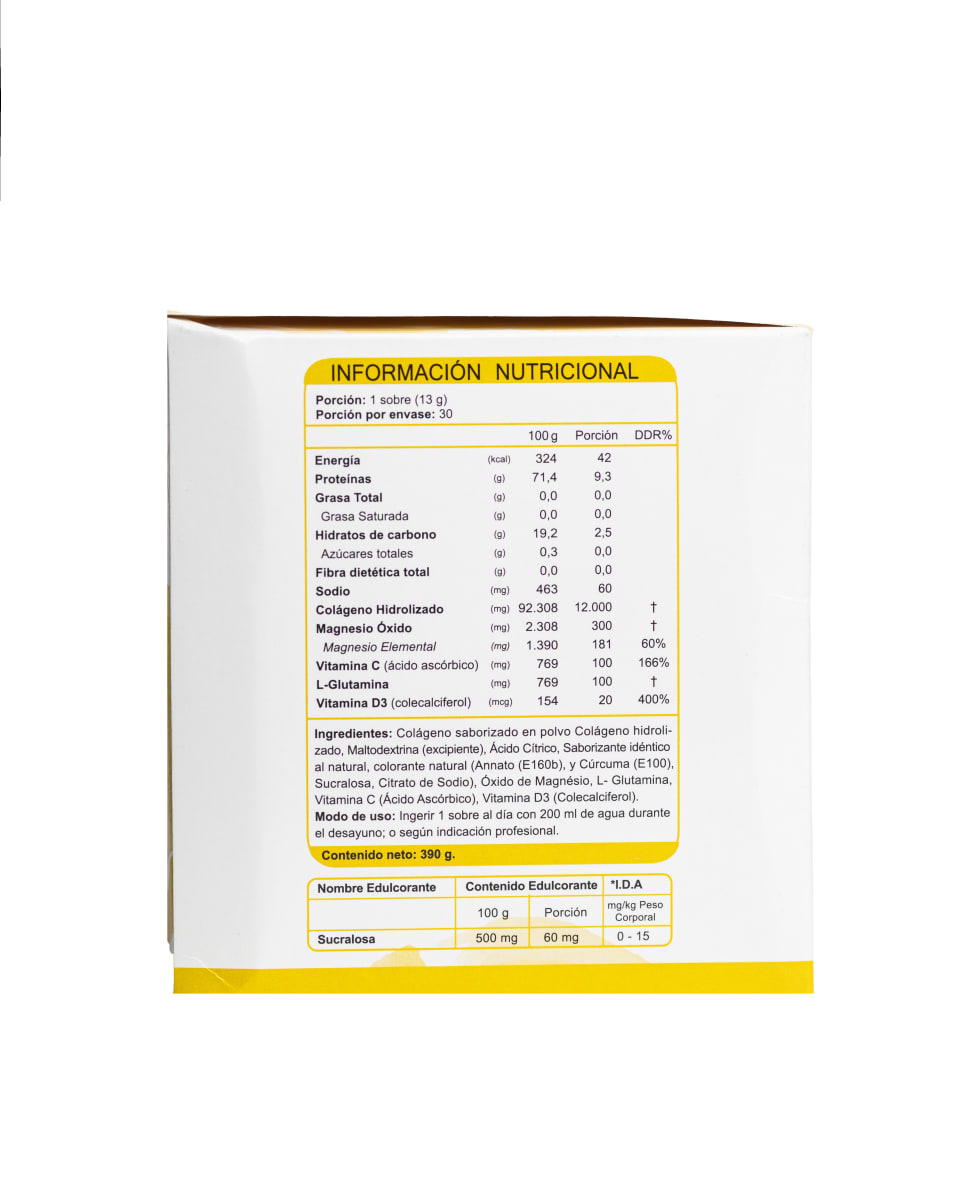 Colágeno + Vitamina D sabor Maracuyá1