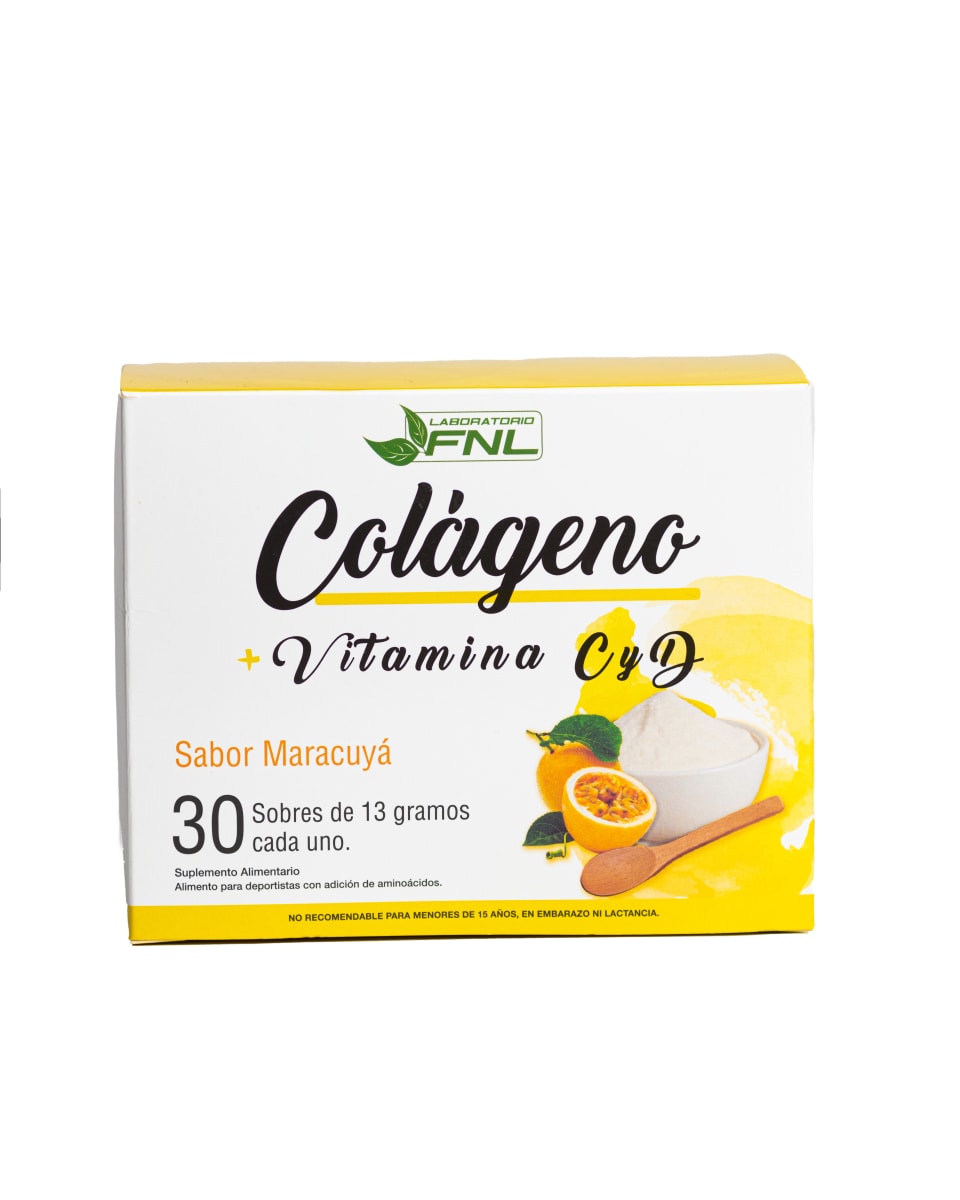 Colágeno + Vitamina D sabor Maracuyá2
