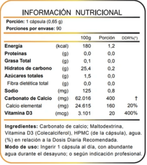Vitamina D3 800 Ui1