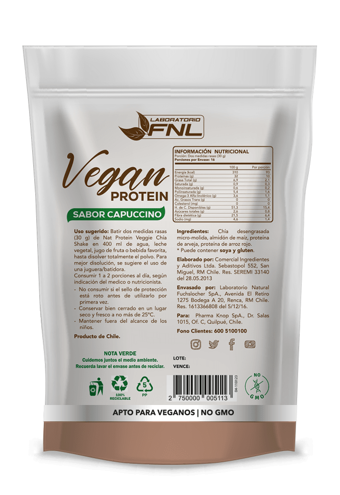 Vegan Protein Capuccino Doypack2