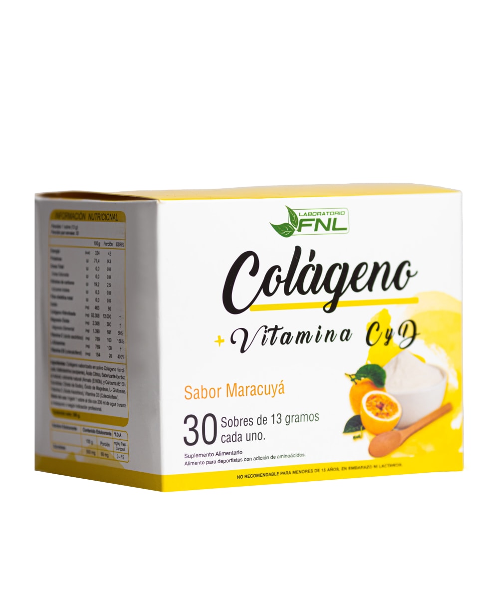 Colágeno + Vitamina D sabor Maracuyá 2