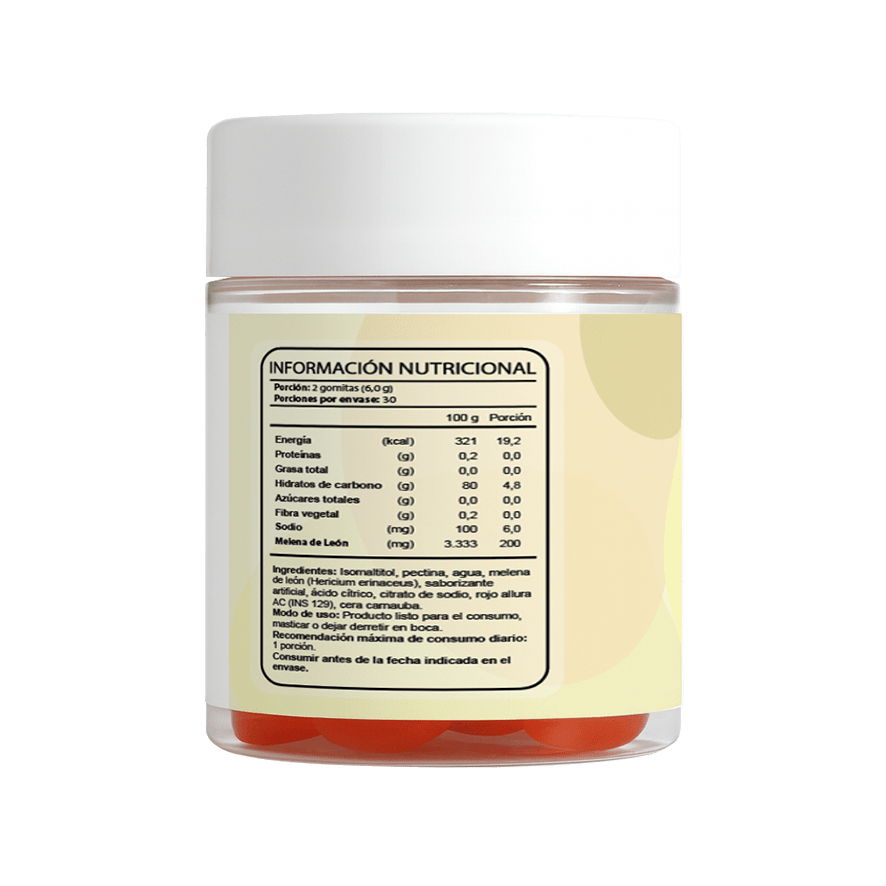 Melena de león gummies2