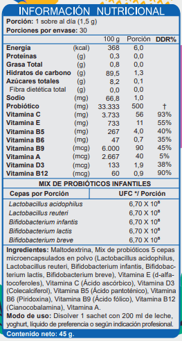 Vitaminas + Probióticos MINI2