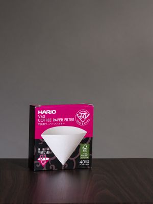 Hario Filtros V60-01 40 unidades Hario Filtros V60-01 40 unidades