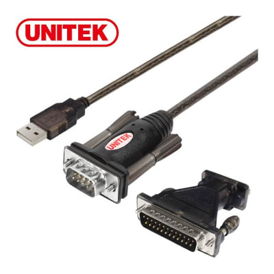 Adaptador USB a serial DB9 + DB25 (Chipset Prolific) / mod. Y-105A Adaptador USB a serial DB9 + DB25 (Chipset Prolific) / mod. Y-105A