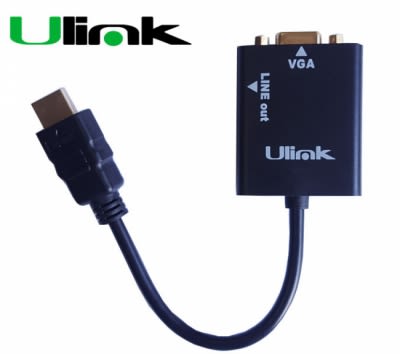 ADAPTADOR HDMI A VGA ULINK ADAPTADOR HDMI A VGA ULINK