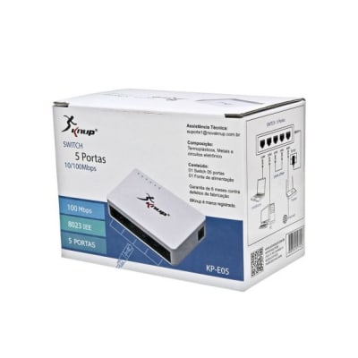 SWITCH 5 PORT KP-E05 SWITCH 5 PORT KP-E05