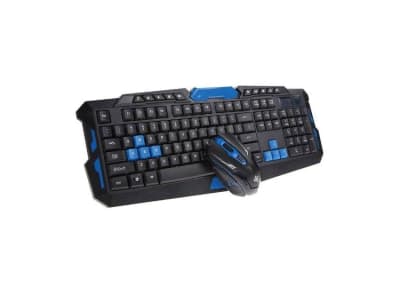 KIT TECLADO + MOUSE TIPO GAMER HK8100 KIT TECLADO + MOUSE TIPO GAMER HK8100