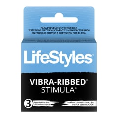 Preservativos Lifestyles Stimula x3