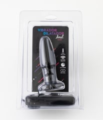 Plug Anal con Vibración y Sopapo