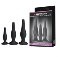 Kit 3 Plug Anal Begginer's Pretty Love