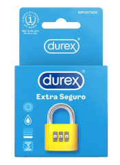 Preservativos Durex Extra Seguro x3