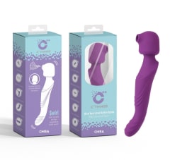 Vibrador Doble Remolino by Chisa