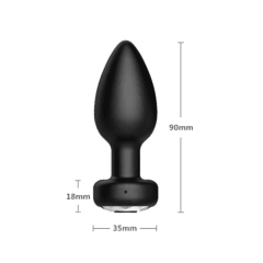 Plug anal vibrador con APP LabZ 1