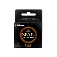 Preservativos LifeStyles Skyn Large x3